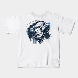 Cool Graffiti Chimp Kids T-Shirt